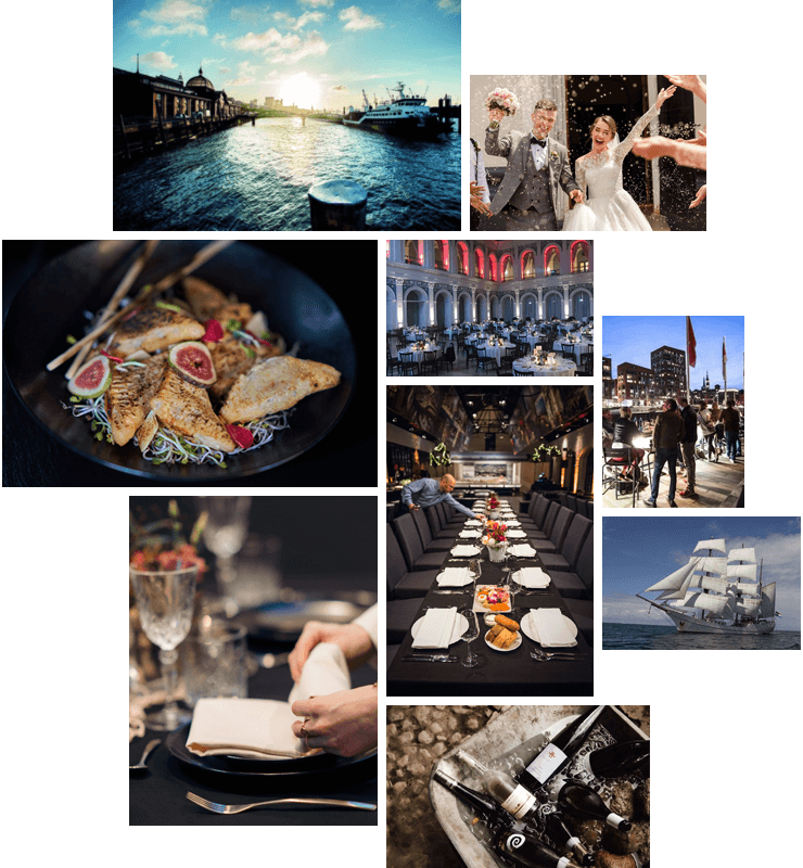 Alte Liebe Catering Hochzeiten Hamburg Hafencity Collage Alte Liebe Catering Hochzeiten Hamburg Hafencity Collage