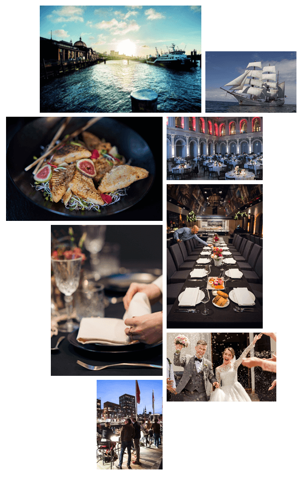Alte Liebe Catering Hochzeiten Hamburg Hafencity Collage Alte Liebe Catering Hochzeiten Hamburg Hafencity Collage